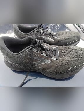 Brooks men's  Glycerin GTS 20 black Shoes size 12